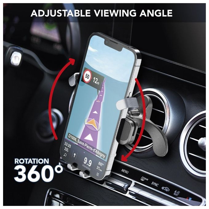 Cellular Line Supporto Auto per Smartphone Slide Fit Universal