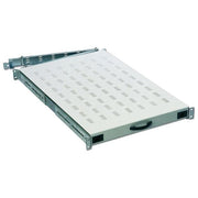 Digitus Ripiano per Armadio Estraibile Su Binari Telescopici 1 Unita' Profondita' 720 Mm. Grigio Ral 7035 Carico 80 Kg. Con Viti (per Linea Server) (Dn-19 Tray-2-1000)