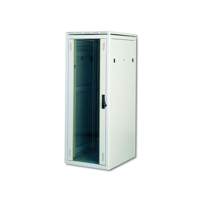 Digitus Armadio 26 Unita' Linea Professionale (A)1310 X (L)600) X (P)600 Mm. Colore Grigio Chiaro (Dn-19 26U-6-6)
