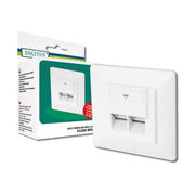 Digitus presa a muro ad incasso rj45 cat. 6 per reti
