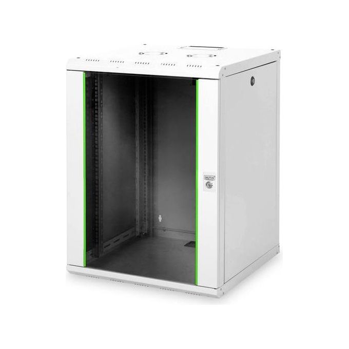Digitus Armadio 16 Unita' Da Muro Linea Soho (A)780 X (L)600 X (P)560 Mm. Colore Grigio Chiaro Ral7035