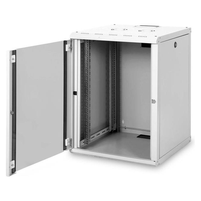 Digitus Armadio 16 Unita' Da Muro Linea Soho (A)780 X (L)600 X (P)560 Mm. Colore Grigio Chiaro Ral7035