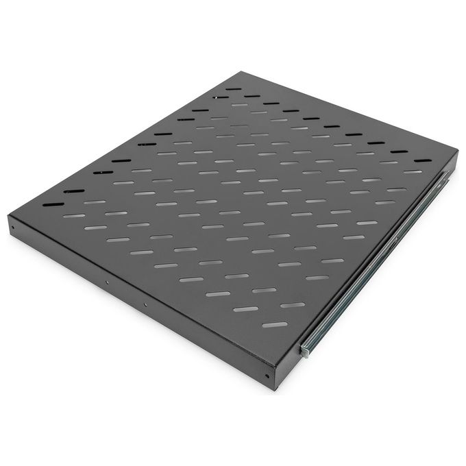 Digitus DN-19 TRAY-2-800SW Ripiano estraibile per armadi 483 mm (19'') capacita' 25 Kg colore Nero