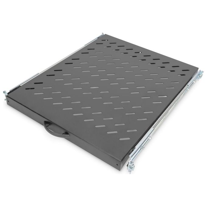 Digitus DN-19 TRAY-2-800SW Ripiano estraibile per armadi 483 mm (19'') capacita' 25 Kg colore Nero