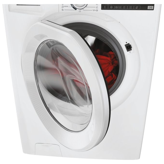 Hoover H3DP4854TA6-1-S H-WashandDry 350 Lavasciuga Frontale 8-5 Kg 1400 rpm Classe D Inverter Wi-Fi (85x60x53 cm) colore Bianco