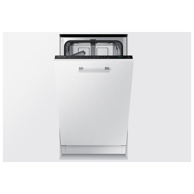 Samsung DW50R4060BB Lavastoviglie Incasso Slim 9 coperti Classe E 44 dB AquaStop Auto Open (82x45x55 cm) colore Nero