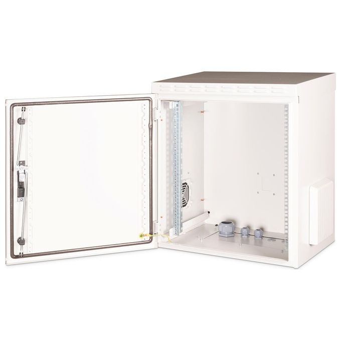Digitus armadio rack 19'' per reti da esterno protezione ip55 12 unita' 600x450x713 mm (lxpxa)