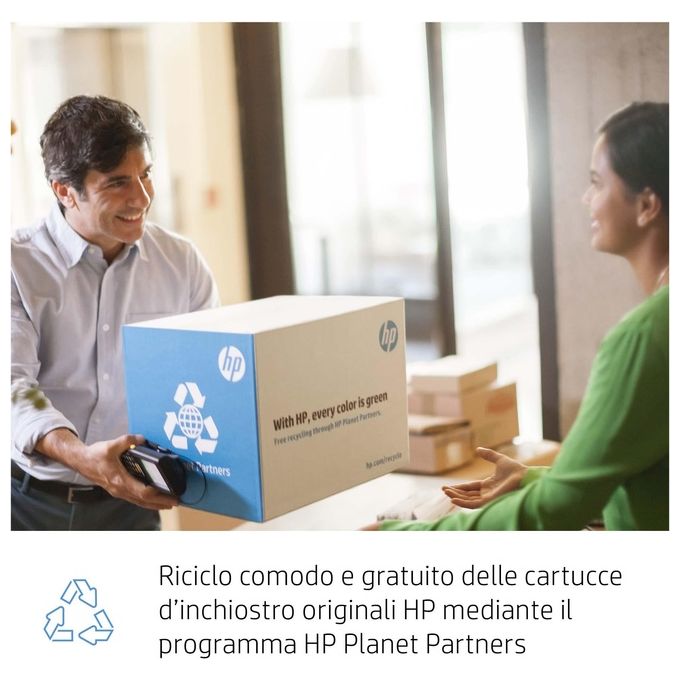 HP Cartuccia Originale 730 P2V63A Magenta 130ml per DesignJet T1600 T1700 T2600