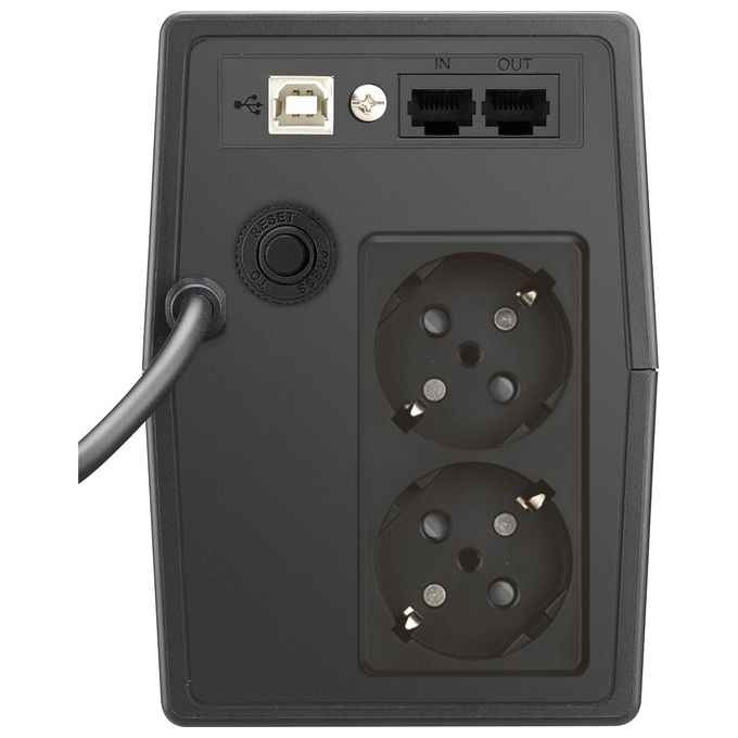 PowerWalker VI 800 SCL Gruppo di Continuita' UPS a Linea Interattiva 800 VA 480W AVR Display LCD colore Nero
