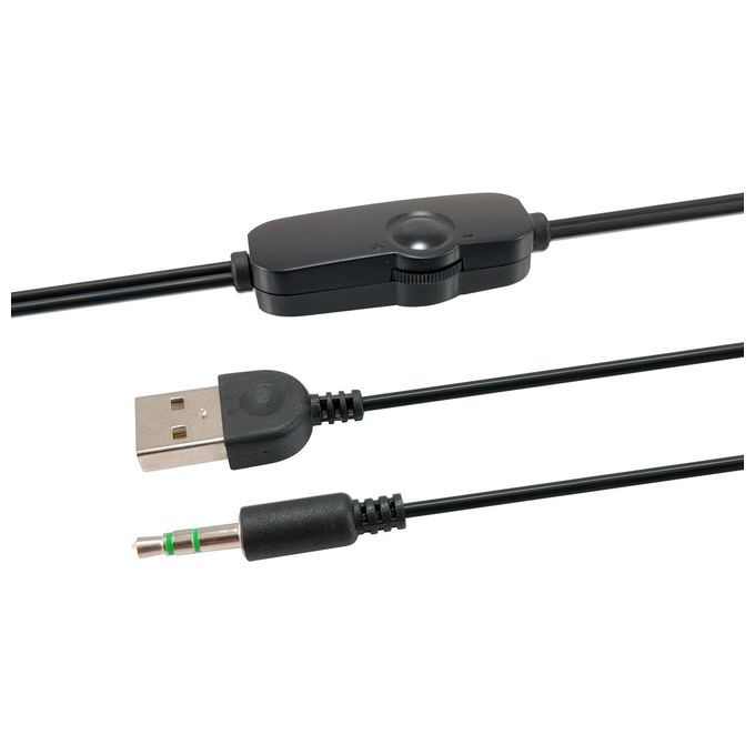 Equip 245331 Mini Casse PC 2.0 USB 3W Jack 3.5mm Plug and Play colore Nero