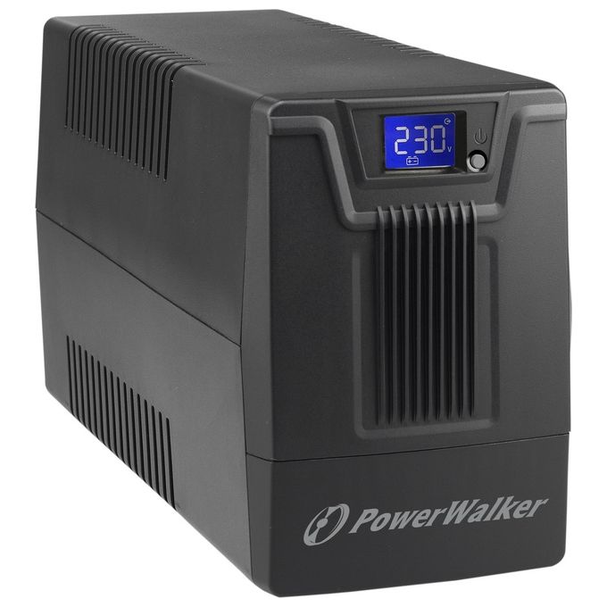 PowerWalker VI 800 SCL Gruppo di Continuita' UPS a Linea Interattiva 800 VA 480W AVR Display LCD colore Nero
