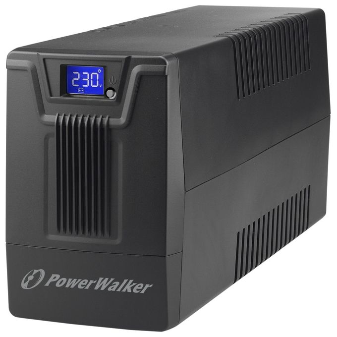 PowerWalker VI 800 SCL Gruppo di Continuita' UPS a Linea Interattiva 800 VA 480W AVR Display LCD colore Nero