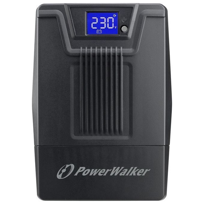 PowerWalker VI 800 SCL Gruppo di Continuita' UPS a Linea Interattiva 800 VA 480W AVR Display LCD colore Nero