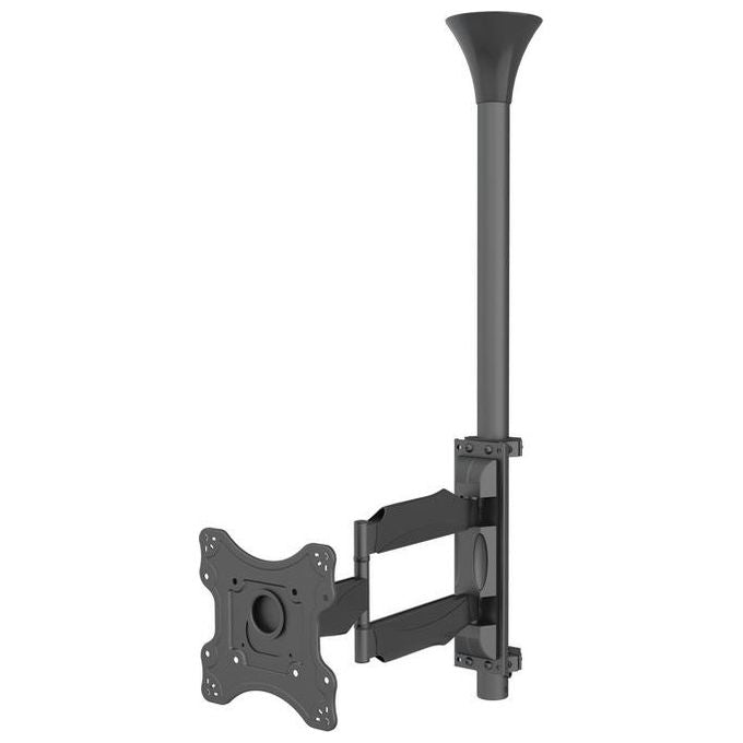 Multibrackets 6416 Serie M Pro Supporto per Display da Soffitto 17''-42'' VESA 100x100-200x200 Inclinazione Regolabile Rotazione 360° colore Nero