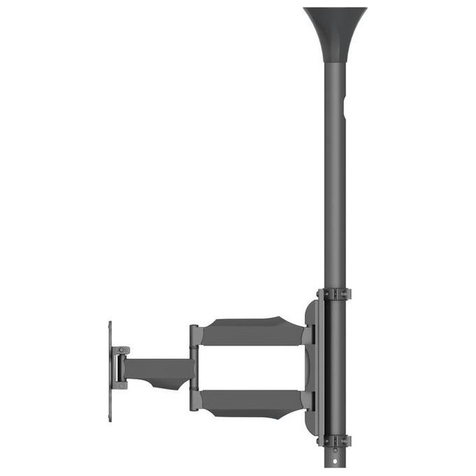 Multibrackets 6416 Serie M Pro Supporto per Display da Soffitto 17''-42'' VESA 100x100-200x200 Inclinazione Regolabile Rotazione 360° colore Nero