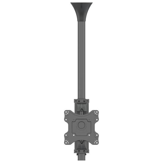 Multibrackets 6416 Serie M Pro Supporto per Display da Soffitto 17''-42'' VESA 100x100-200x200 Inclinazione Regolabile Rotazione 360° colore Nero