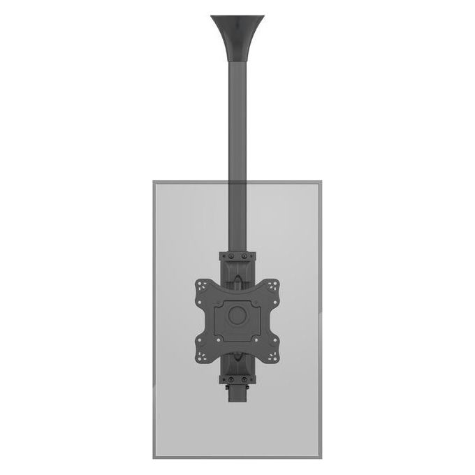 Multibrackets 6416 Serie M Pro Supporto per Display da Soffitto 17''-42'' VESA 100x100-200x200 Inclinazione Regolabile Rotazione 360° colore Nero