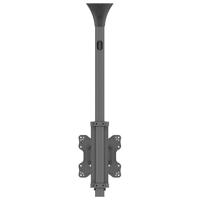 Multibrackets 6416 Serie M Pro Supporto per Display da Soffitto 17''-42'' VESA 100x100-200x200 Inclinazione Regolabile Rotazione 360° colore Nero