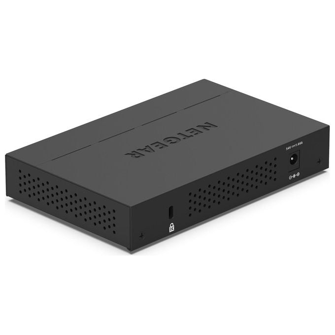 NETGEAR GS305PP-300EUS Serie 300 Switch Non Gestito 5 Porte Gigabit Ethernet 4 PoE+ 83 W colore Nero