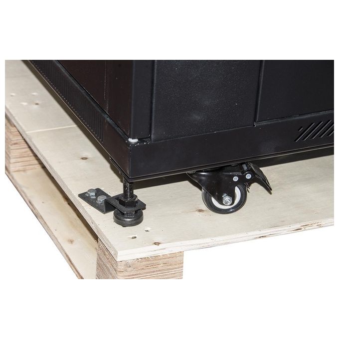 Link Armadio Rack 19'' 42U 2055x800x1000mm Porta Traforata Nero