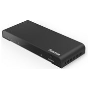 Hama 121770 Switch HDMI 3 Porte con Telecomando 4K Ultra HD 60Hz connettori dorati colore Nero