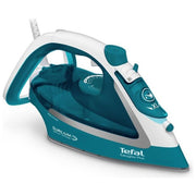Tefal FV5737 EasyGliss Plus Ferro da stiro a vapore Durilium 2500W vapore continuo 45 g-min boost 220 g-min colore Turchese