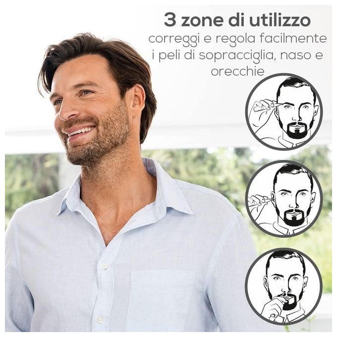 Beurer HR 2000 Rifinitore di Precisione per Naso Orecchie e Sopracciglia