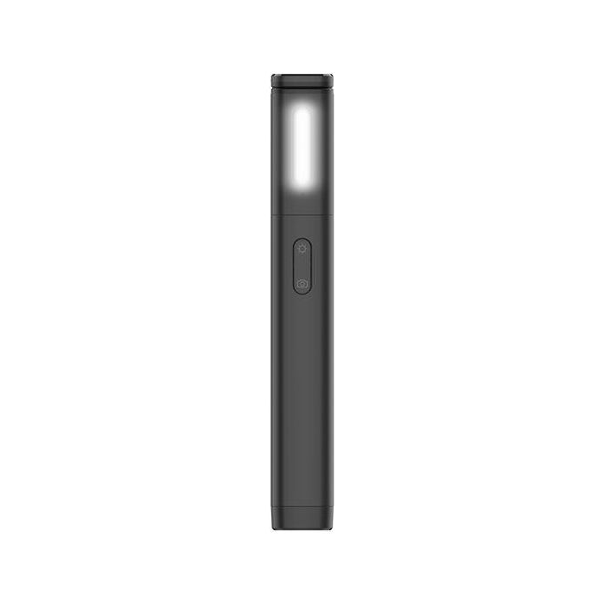 Celly Click Flash Asta Selfie Bluetooth con Flash Nero