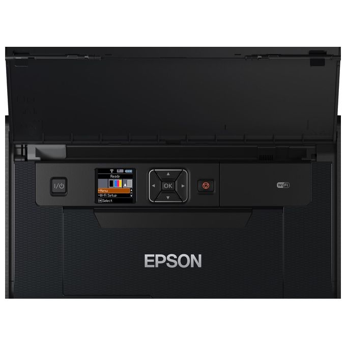 Epson C11CH25401 WorkForce WF-110W Stampante A4 Inkjet Portatile Wi-Fi Wi-Fi Direct Batteria Integrata colore Nero