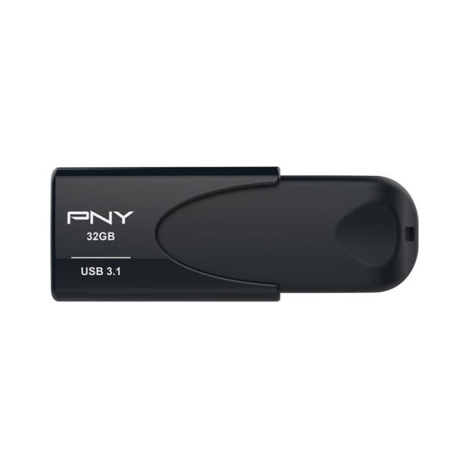 PNY Attache 4 Chiavetta USB 3.1 32Gb Velocita' di Lettura fino a 80 MB-s