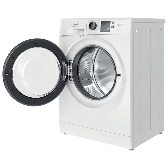 Hotpoint NF1046WK IT Lavatrice Caricamento Frontale  Anti Macchia Classe Energetica A Capacita' di carico 10Kg Centrifuga 1400 Giri Motore Inverter Igiene Vapore