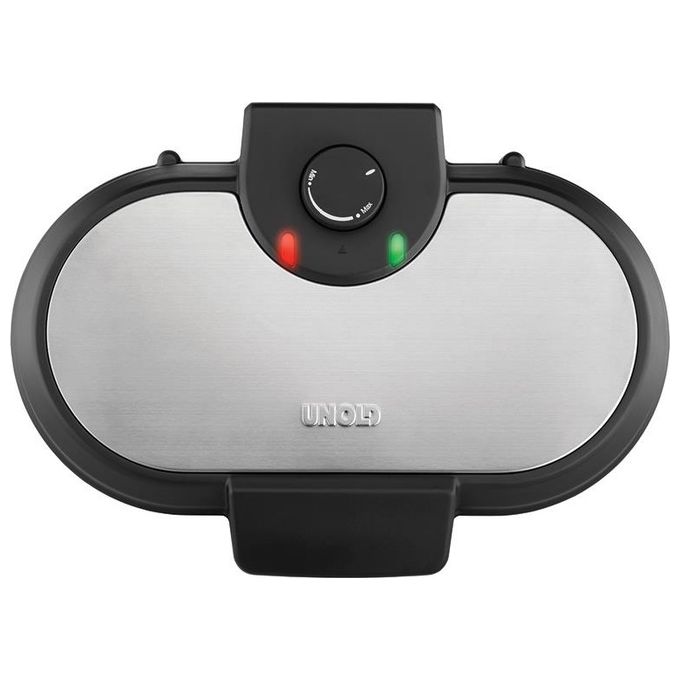 Unold 48165 American Pancake Maker 2 pancake 1000 W piastre antiaderenti colore Nero