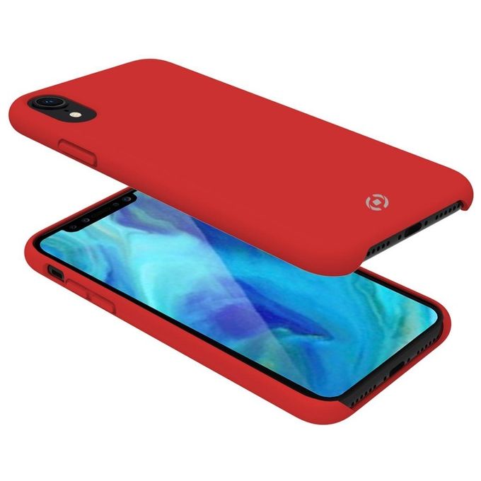 Celly Feeling Cover per iPhone XR Rosso