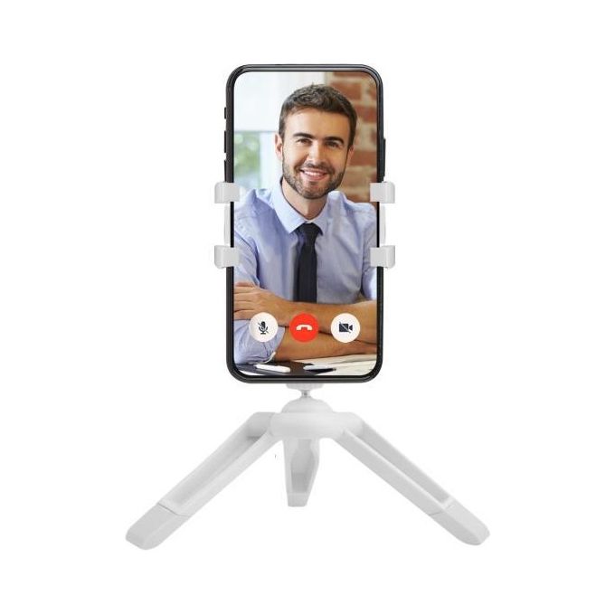Celly Nano Tripod Treppiede per Smartphone Bianco