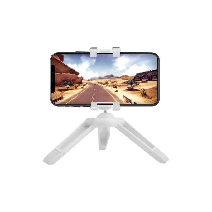 Celly Nano Tripod Treppiede per Smartphone Bianco