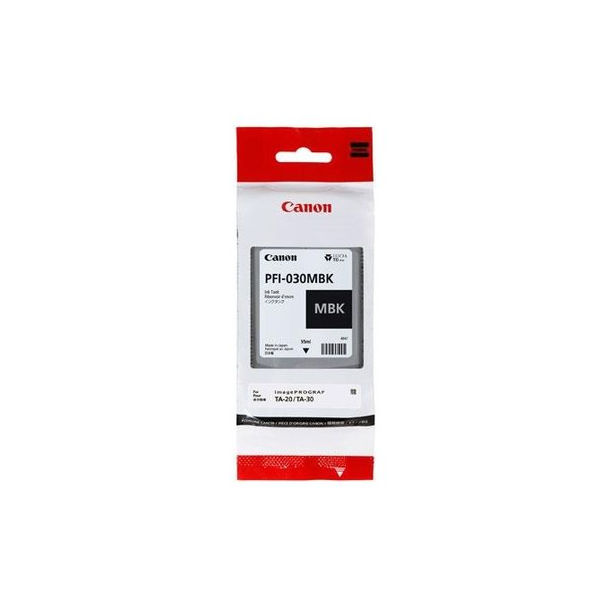 Canon Pfi-030 mbk Cartuccia Originale Nero opaco