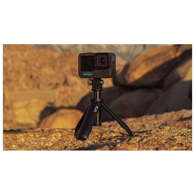 GoPro AFTTM-001 Shorty Mini Asta di Prolunga e Treppiede compatibile con tutte le fotocamere GoPro colore Nero