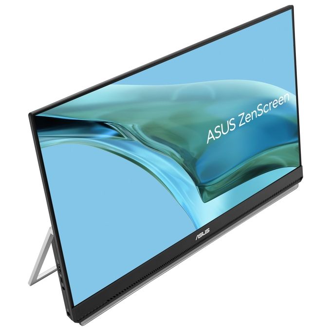 Asus MB249C ZenScreen Monitor PC 23.8'' Full HD IPS LED 1920x1080 75Hz AMD FreeSync USB-C 60W HDMI Altoparlanti colore Nero