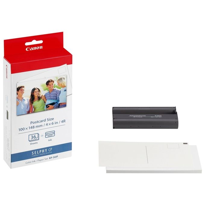 Canon KIT_ Di Stampa Kp-36 Ip Carta + Ink