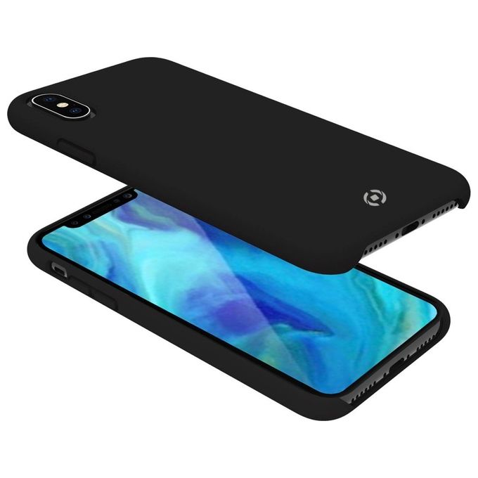 Celly Feeling Cover per iPhone XS Max Nero