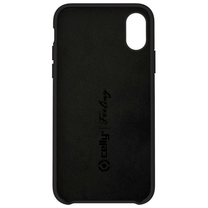 Celly Feeling Cover per iPhone XS Max Nero