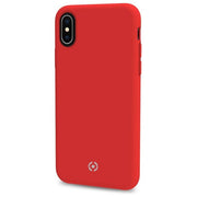 Celly Feeling Cover per iPhone XS Max Rosso