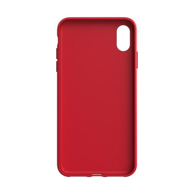 Adidas Gazelle Cover per iPhone XS Max Rosso-Bianco