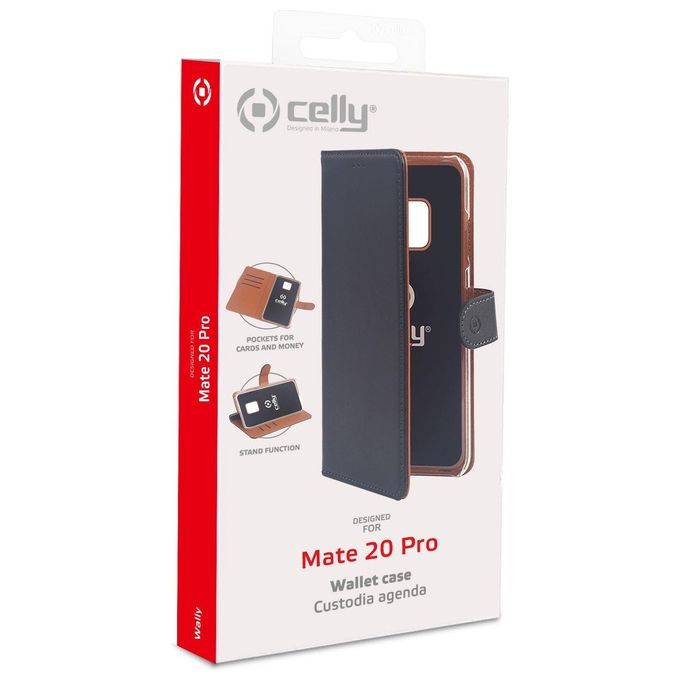 Celly Wally Case per Huawei Mate 20 Pro Nero