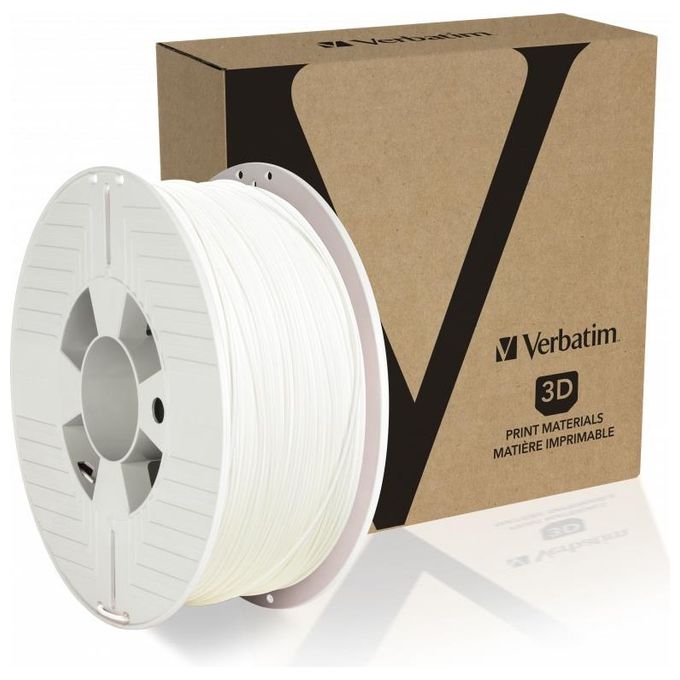 Verbatim Filament 3D Pla 1,75mm Bianco 1Kg