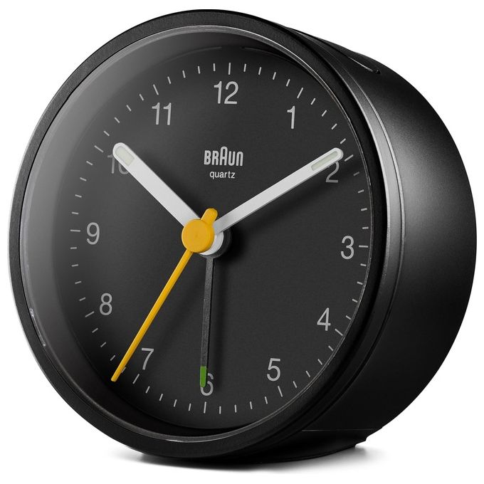 Braun BC 12 B Sveglia al Quarzo Nero