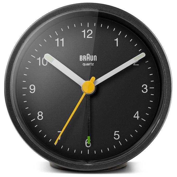 Braun BC 12 B Sveglia al Quarzo Nero