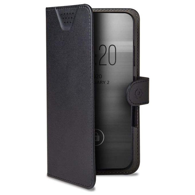 Celly Wallyone XXL Custodia per Smartphone fino a 5,5'' Nero