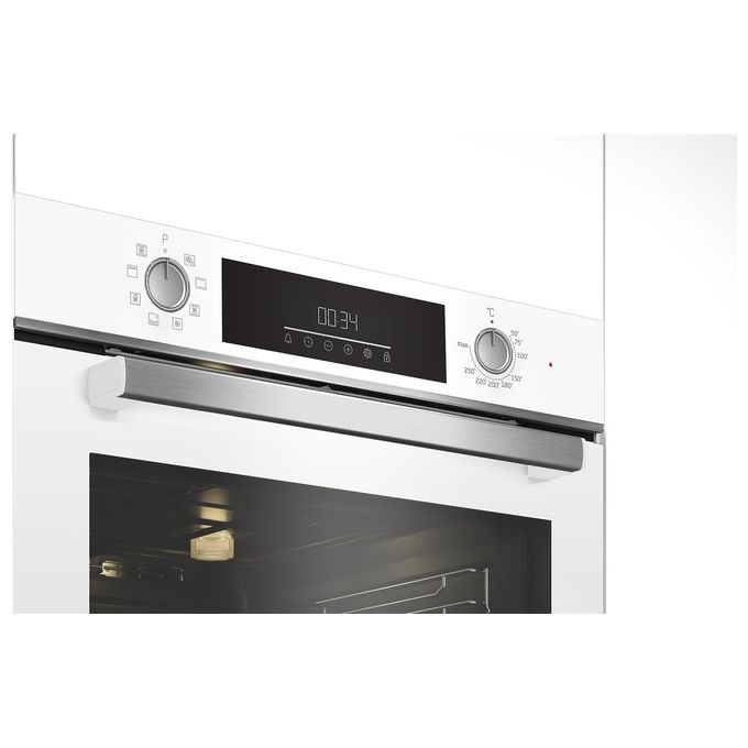 Beko BBIM14300WMS b300 Forno da incasso Elettrico Multifunzione 72 L Classe A 8 Funzioni Grill AeroPerfect HidroClean (59.5x59.4x56.7 cm) colore Bianco
