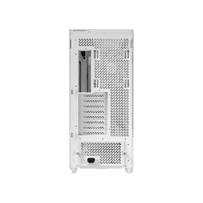 Antec FLUX PRO W Geh Antec FLUX PRO White Midi Tower con Design Flusso d'Aria Multidirezionale e Supporto GPU Verticale colore Bianco